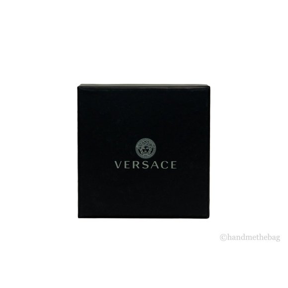 SOLD OUT!!   Monogram V Logo Bifold Organizer Wallet Black Grained Leather - Picture 9 of 9